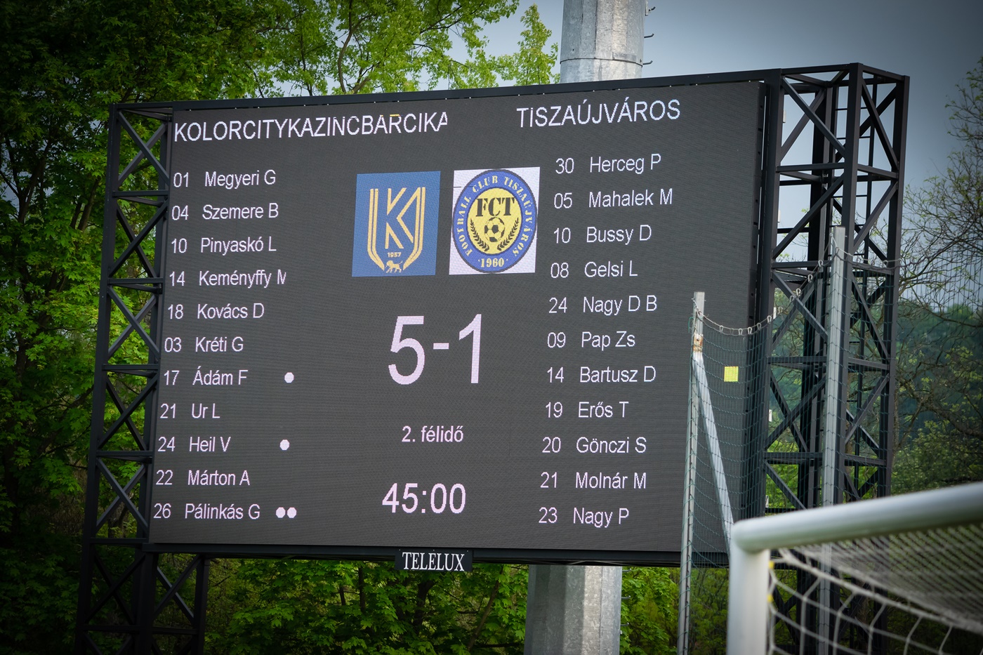 NB3 Keleti csoport 35. forduló : Kolorcity Kazincbarcika SC - Termálfürdő FC Tiszaújváros