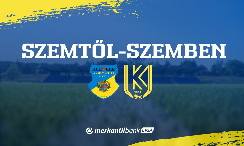 https://kbsc.hu/Tizedik alkalommal találkozik egymással vasárnap a Gyirmót FC Győr és a Kolorcity Kazincbarcika SC